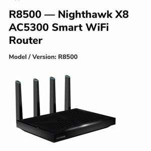 Netgear nighthawk X8 router excellent condition